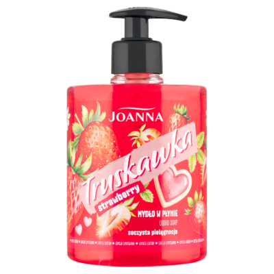 Joanna Mydło w płynie 500ml - Truskawka