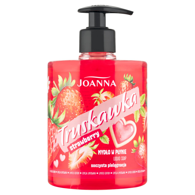 Joanna Mydło w płynie 500ml - Truskawka