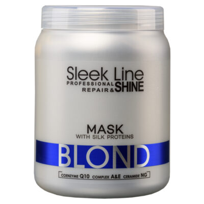 Stapiz Sleek Line Blond Maska do włosów blond, siwych i rozjaśnianych 1000ml