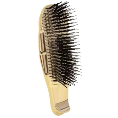 Poniks Blackomb Aura Brush szczotka trychologiczna do masażu i mycia skóry głowy - złota