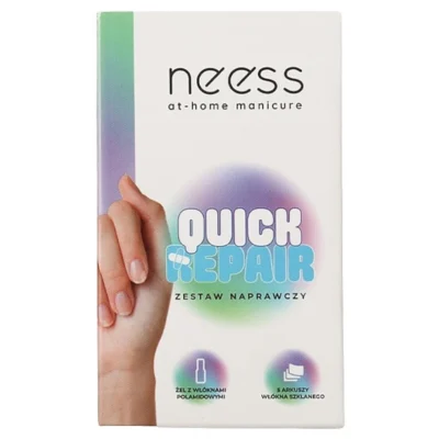 Neess Quick Repair Set zestaw do naprawy pękniętych i złamanych paznokci