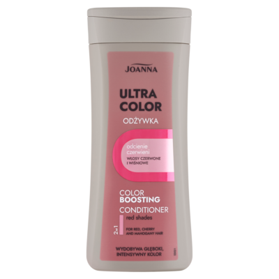 Joanna Ultra Color Odżywka do włosów Color Boosting 200g - Odcienie czerwieni