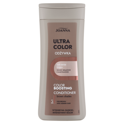Joanna Ultra Color Odżywka do włosów Color Boosting 200g - Odcienie brązu