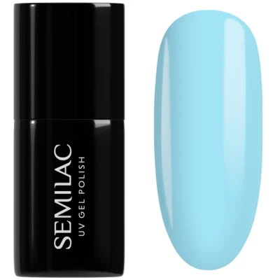 Semilac Lakier do paznokci hybrydowy 7ml - 974 Bubbly Blue
