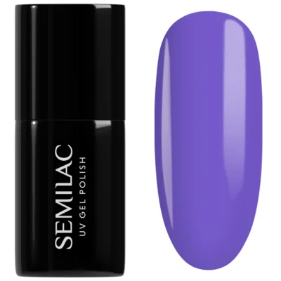 Semilac Lakier do paznokci hybrydowy 7ml - 975 Purr-Ple