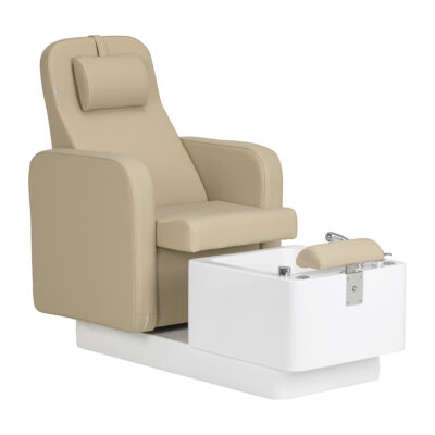 Sillon ElysiaFotel kosmetyczny SPA do pedicure - beżowy