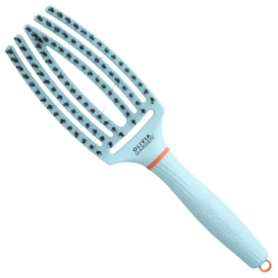 Olivia Garden FingerBrush Combo Szczotka do włosów - Bubble Blue