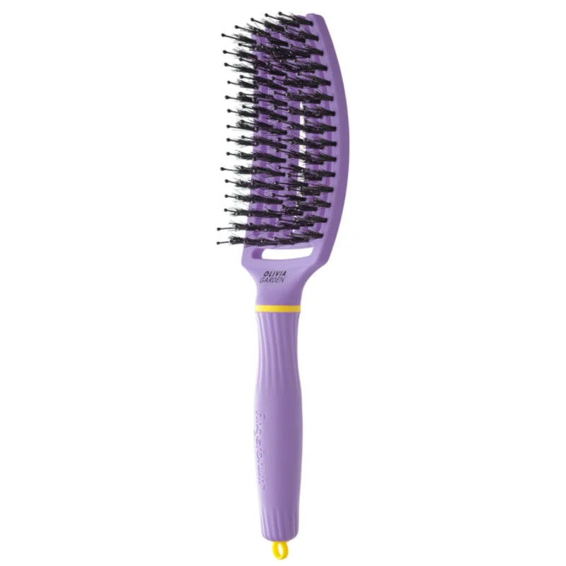 Olivia Finger Brush Combo Garden Szczotka do włosów - Snuggle Purple