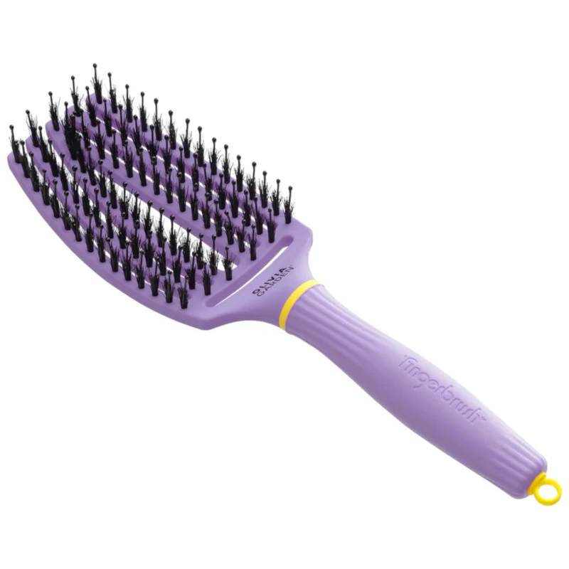 Olivia Finger Brush Combo Garden Szczotka do włosów - Snuggle Purple