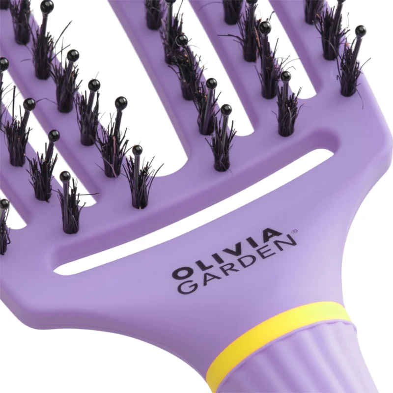 Olivia Finger Brush Combo Garden Szczotka do włosów - Snuggle Purple