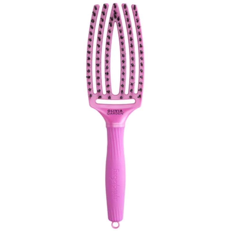 Olivia Garden FingerBrush Combo Szczotka do włosów - V3NU5 Pink