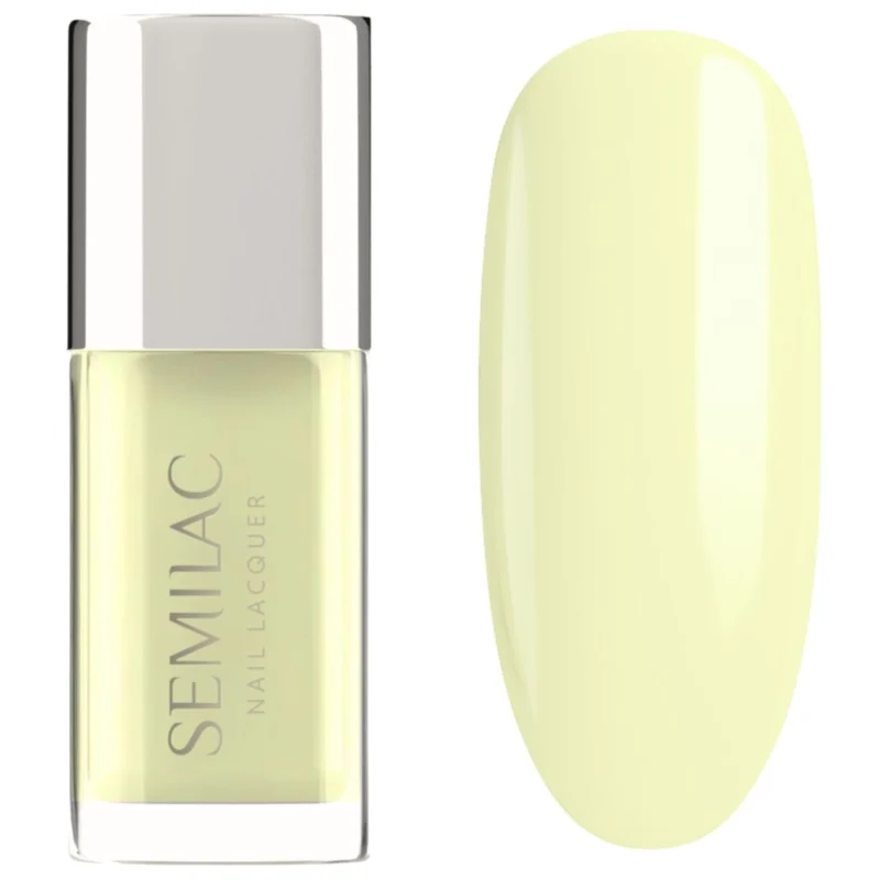 Semilac Lakier do paznokci klasyczny 9ml - 122 Butter Yellow