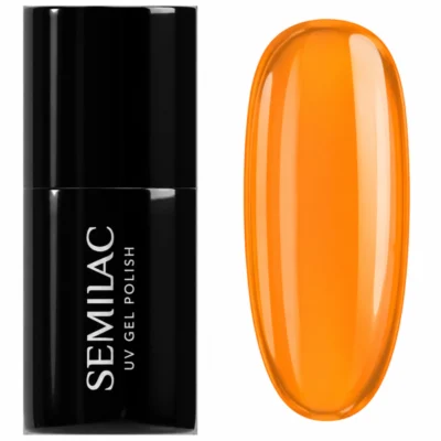 Semilac Lakier do paznokci hybrydowy 7ml - 976 Jelly Papaya