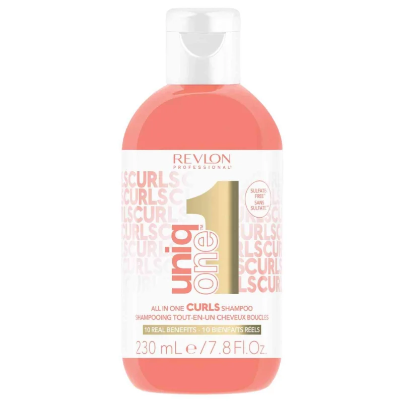 uniq_one_all_in_one_curls_szampon_230ml Revlon Uniq One All In One Curls szampon do włosów kręconych 230 ml