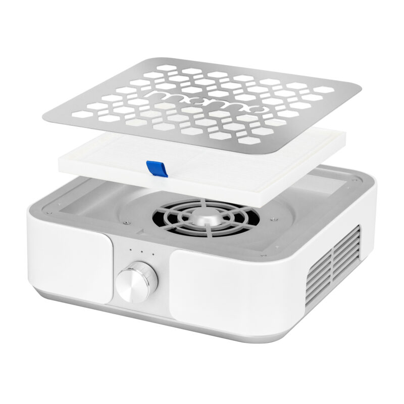 MOMO Zestaw Pochłaniacz pyłu P30 60W biały + Frezarka Exo Silent SX7