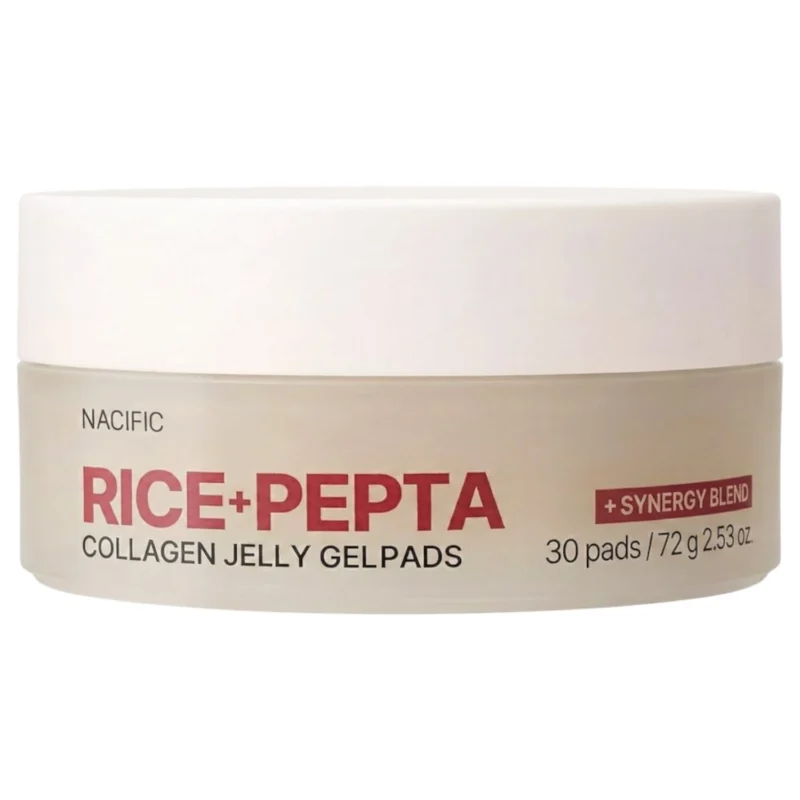 NACIFIC_RICe_PEPTA_COLLAGEN_JELLY_GEL_pADS NACIFIC Rice+Pepta Collagen Jelly Gel Pads hydrożelowe płatki kolagenowe 72 g (30szt.)