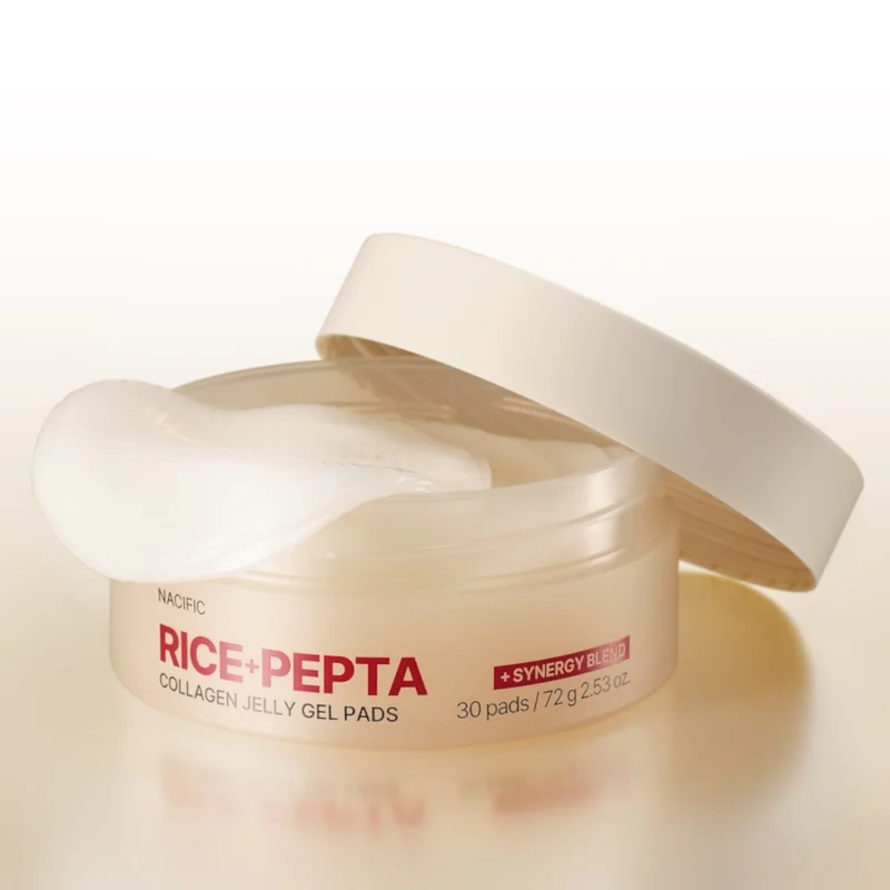 NACIFIC Rice+Pepta Collagen Jelly Gel Pads hydrożelowe płatki kolagenowe 72 g (30szt.)