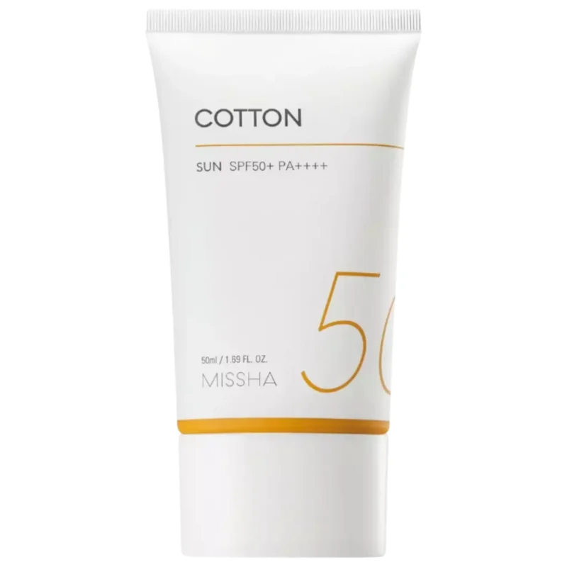 Missha All Around Safe Block Cotton Sun SPF50+ krem przeciwsłoneczny 50 ml
