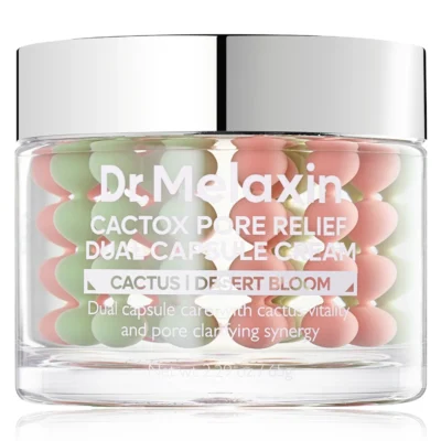 Dr.Melaxin Cactox Pore Relief Dual Capsule Cream krem do twarzy z dwiema kapsułkami 65 g