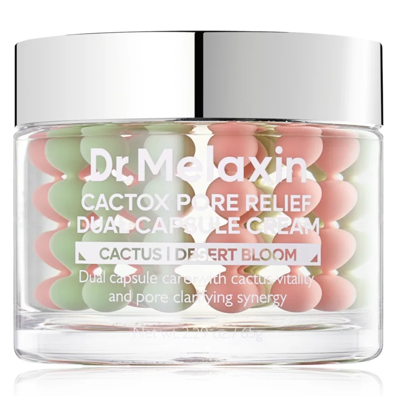 Dr.Melaxin Cactox Pore Relief Dual Capsule Cream krem do twarzy z dwiema kapsułkami 65 g
