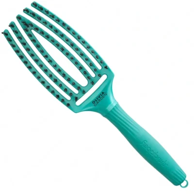 Olivia Garden FingerBrush Combo Szczotka do włosów - 34RTH Green