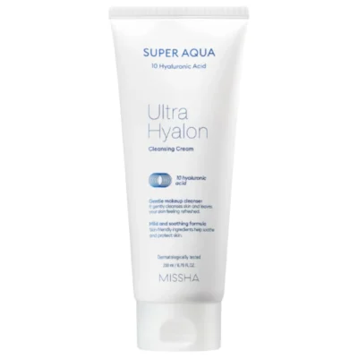 Missha Super Aqua Ultra Hyalron Cleansing Cream oczyszczający krem do twarzy 200 ml