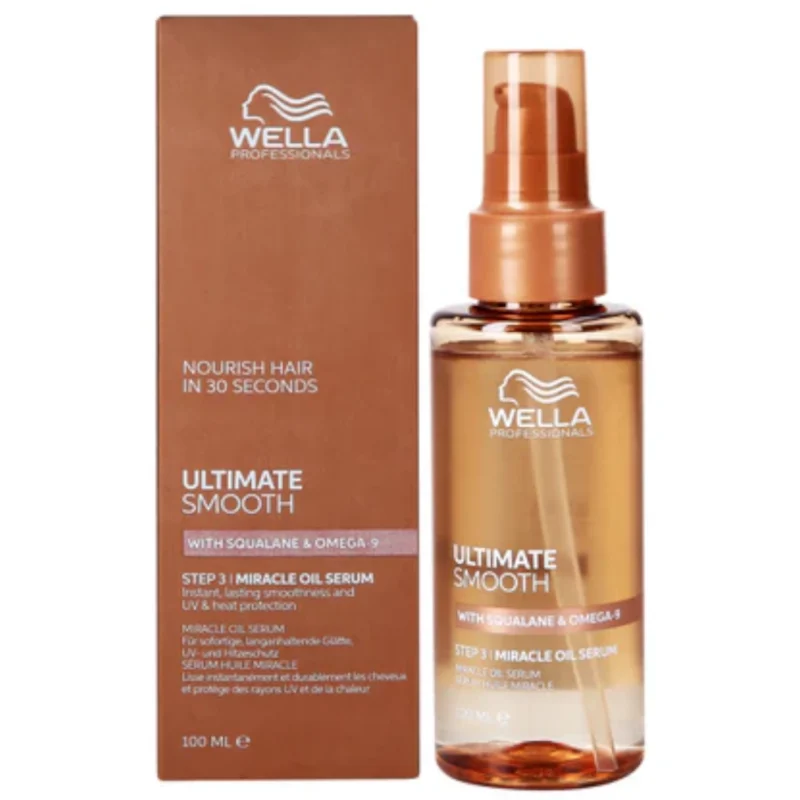 ultimate_smooth_oil_serum_100ml Wella Ultimate Smooth Miracle Oil serum wygładzające do włosów 100 ml