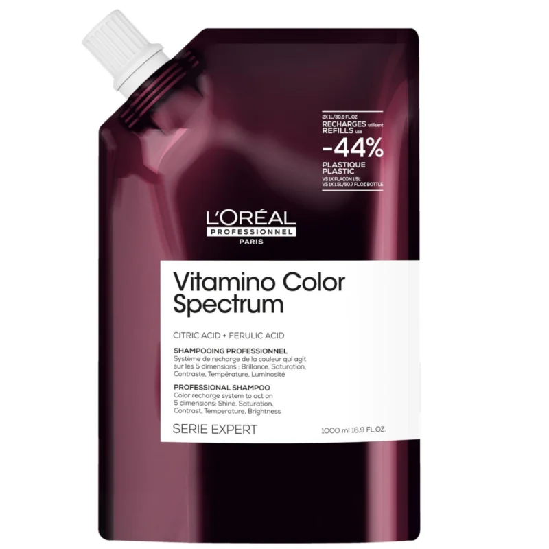 vitamino_color_spectrum_szampon_uzupełnienie_1000ml Loreal SE Vitamino Color Spectrum Szampon do włosów - uzupełnienie