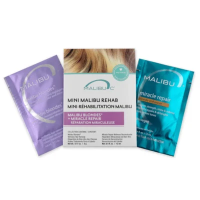 Malibu C Mini Malibu Rehab Malibu Blondes zestaw do włosów blond