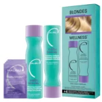Malibu C Blondes Wellness zestaw przywracający blask włosom blond