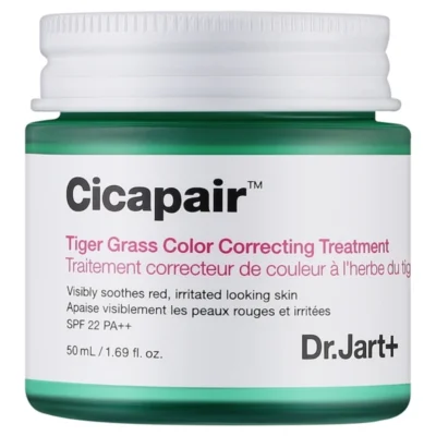 Dr.Jart+ Cicapair Tiger Grass Color Correcting Treatment SPF22 łagodzący krem korygujący 50ml