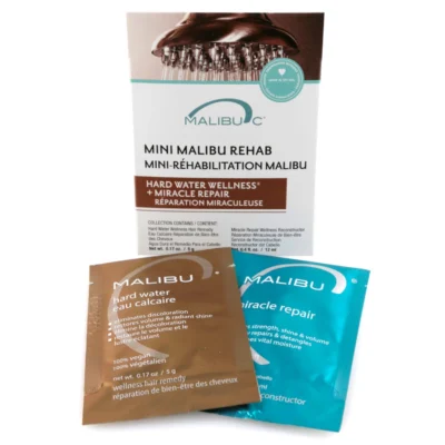 Malibu C Mini Malibu Rehab Hard Water Wellness zestaw do włosów narażonych na twardą wodę