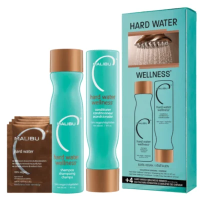 Malibu C Hard Water Wellness zestaw do włosów narażonych na twardą wodę