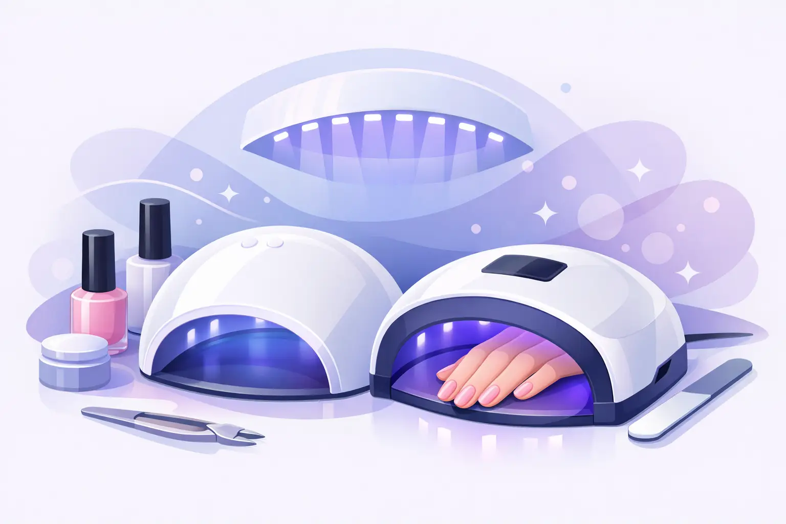 Przewodnik po lampach UV LED do manicure