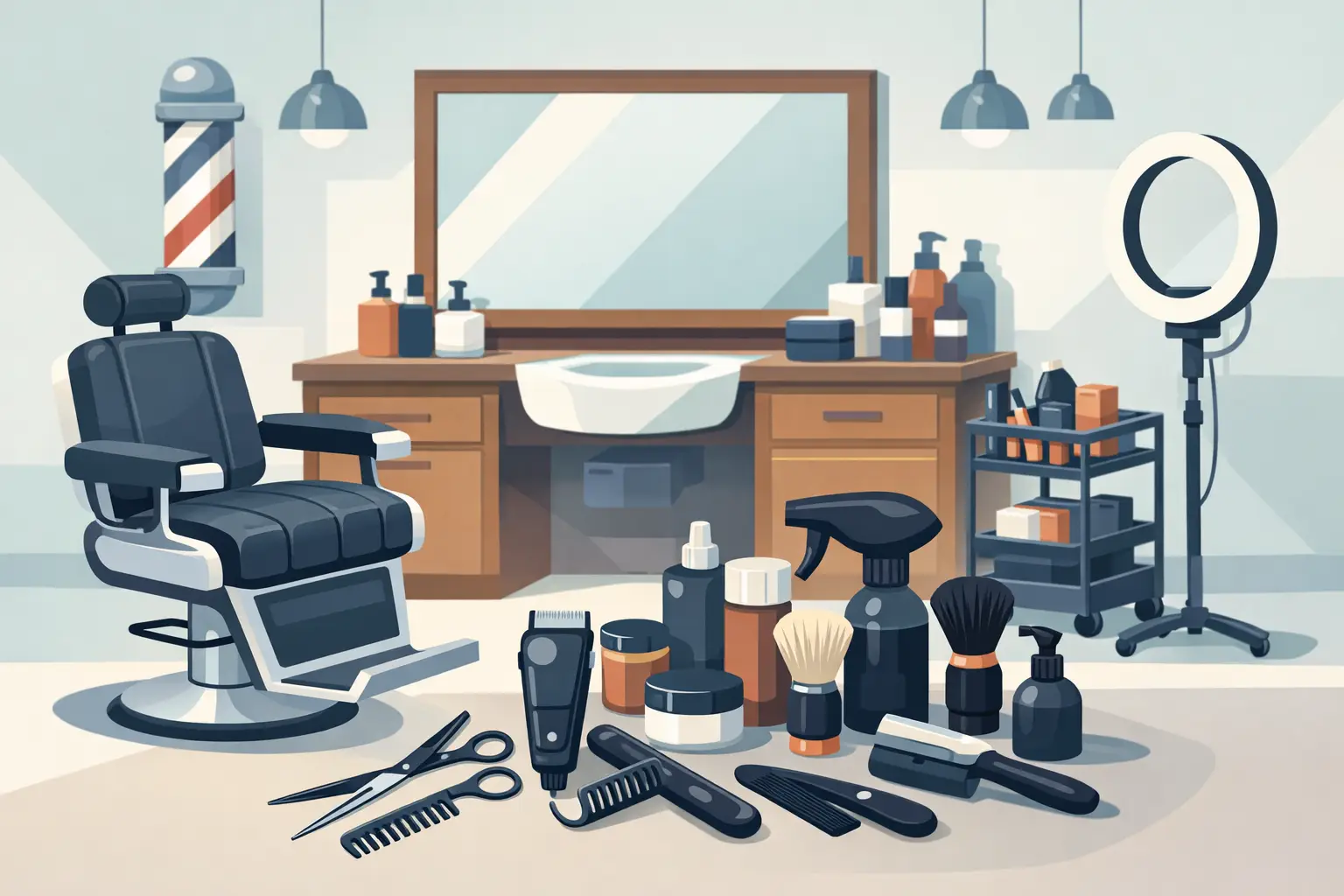 Wyposażenie barber shopu - lista na dobry start