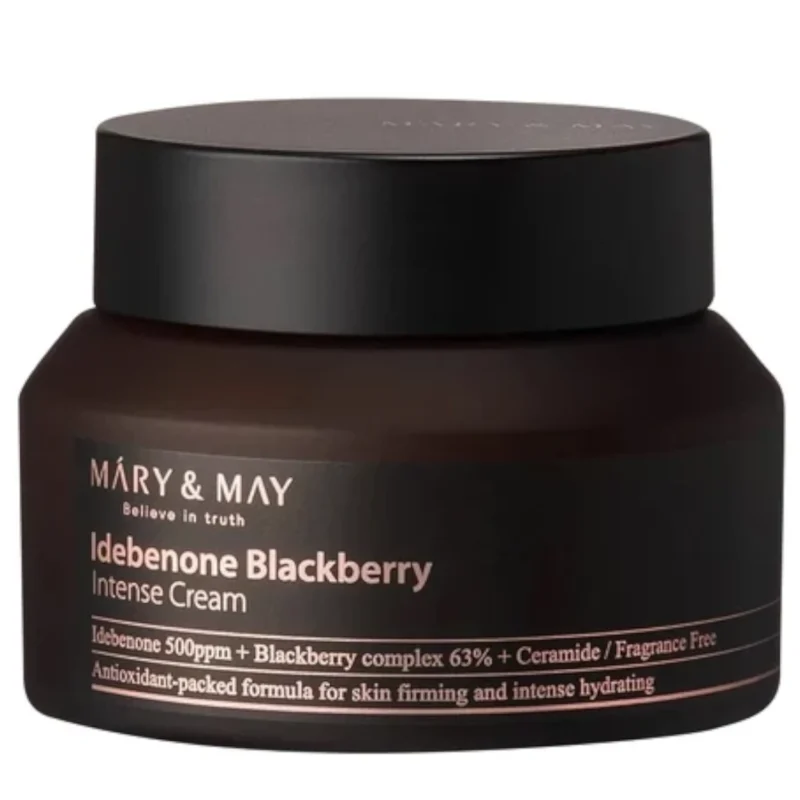 Mary&May Idebenone Blackberry Intense Cream regenerujący krem antyoksydacyjny do twarzy 70g