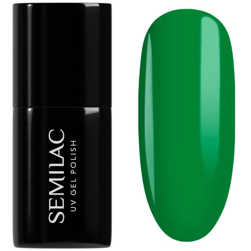 lakier_985 Semilac Lakier do paznokci hybrydowy 7ml - 985 Hailey Green