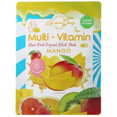 GraceDay Multi-Vitamin Mango Mask Pack odżywcza maska w płachcie z mango 27ml