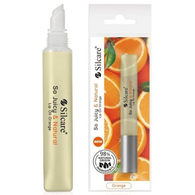 olejek_do_ust_pomarańczowy Silcare Lip Oil Olejek do ust 10ml - pomarańczowy