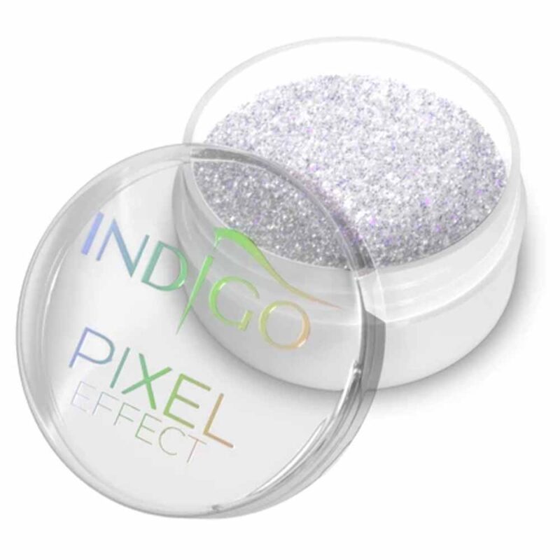 Indigo Pixel Pyłek do paznokci - Śnieżka