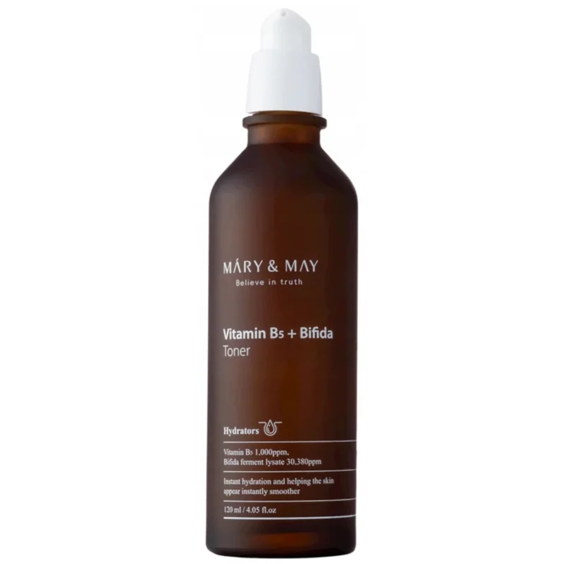 Mary&May Vitamin B5 + Bifida nawilżający tonik z pantenolem i fermentem Bifida 120ml