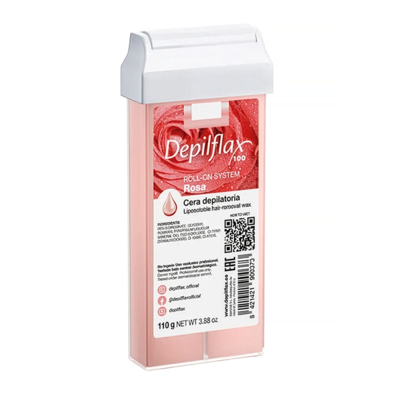 Depilflax Wosk do depilacji 100 Rosa rolka 110 g