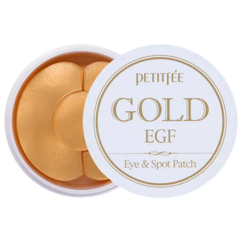 Petitfee Gold & EGF Eye & Spot Patch hydrożelowe płatki pod oczy i na twarz 90szt.