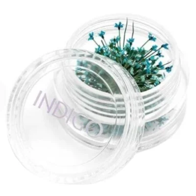 Indigo Suszone kwiaty - Niebieskie