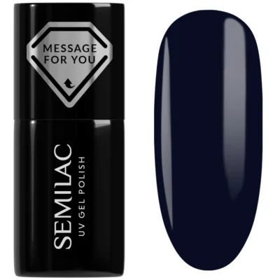 Semilac Lakier do paznokci hybrydowy 7ml - 741 Navy Eclipse