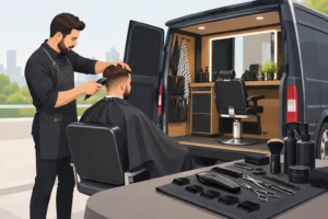 Mobilny barber: wyposażenie do pracy z dojazdem