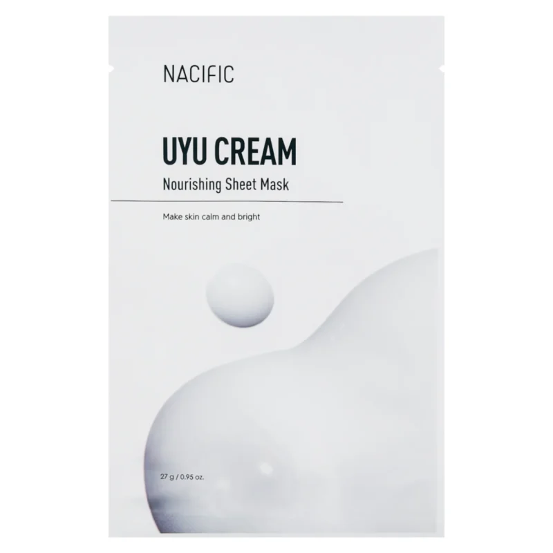 NACIFIC UYU Cream Nourishing Mask Pack odżywcza maska w płachcie z ceramidami 30g