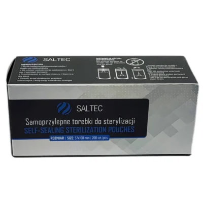 Saltec Torebki do sterylizacji, samoprzylepne - 57x100mm - 200 szt.