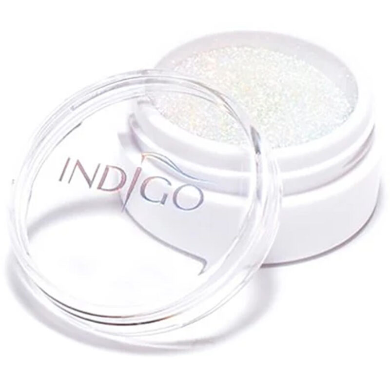 Indigo Efekt Syrenki Pyłek do paznokci - Black II
