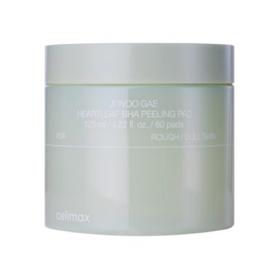 Celimax Ji Woo Gae Heartleaf BHA płatki tonizująco-złuszczające z kwasem BHA 60 szt. 125ml